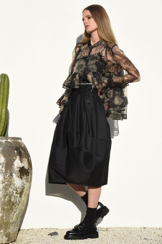 									SHAPE OF MIND SKIRT
								, 			DUSK FRILL DAWN
			