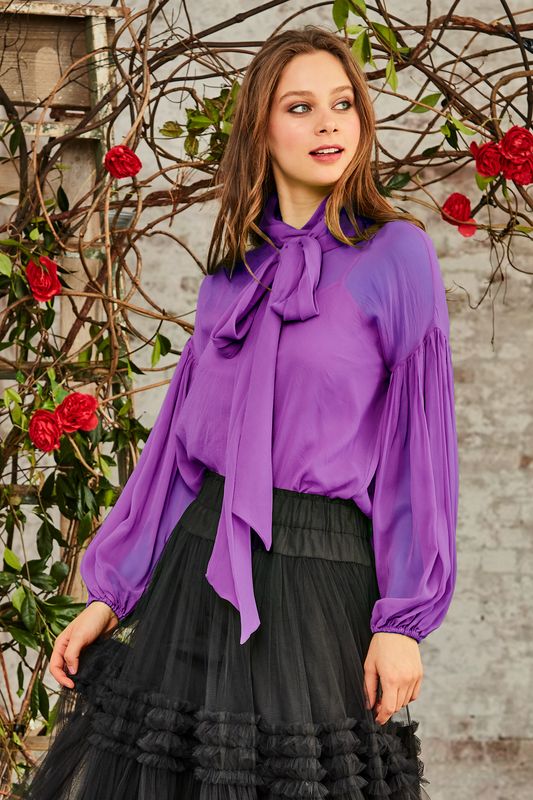 									SLEEVE ME BREATHLESS TOP
			