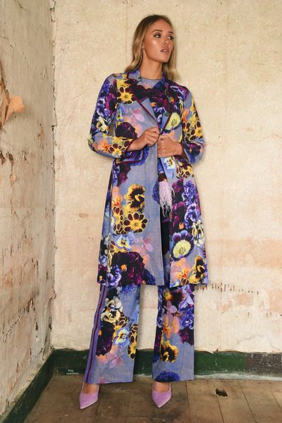 									DUSTER MOVE COAT
								, 			ONE STEP AHEAD PANT
			