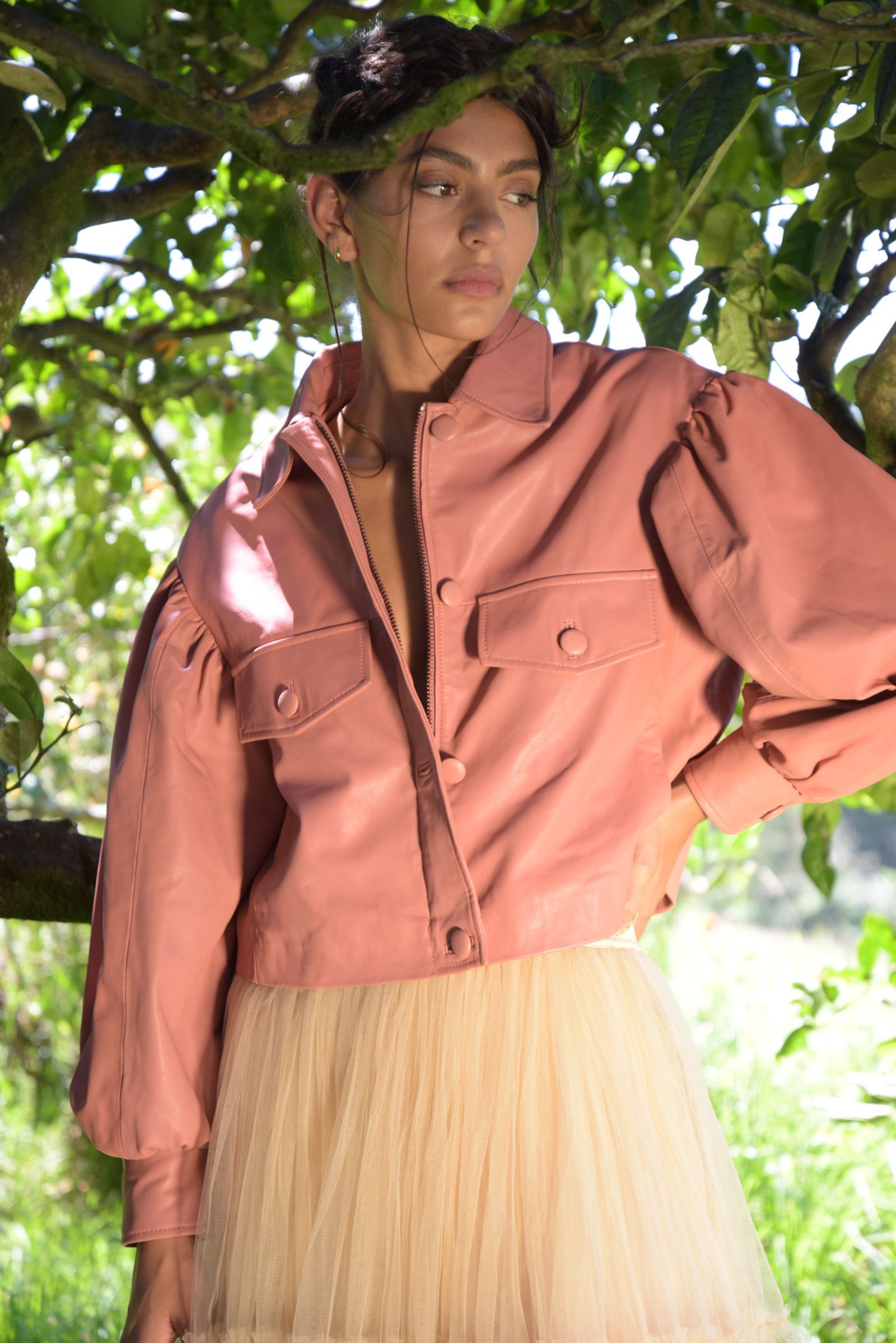 									ALL OF A BUTTON JACKET
			