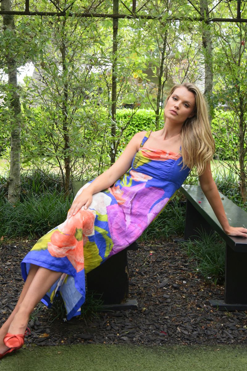 									ALWAYS IN A ROUCHE DRESS
			