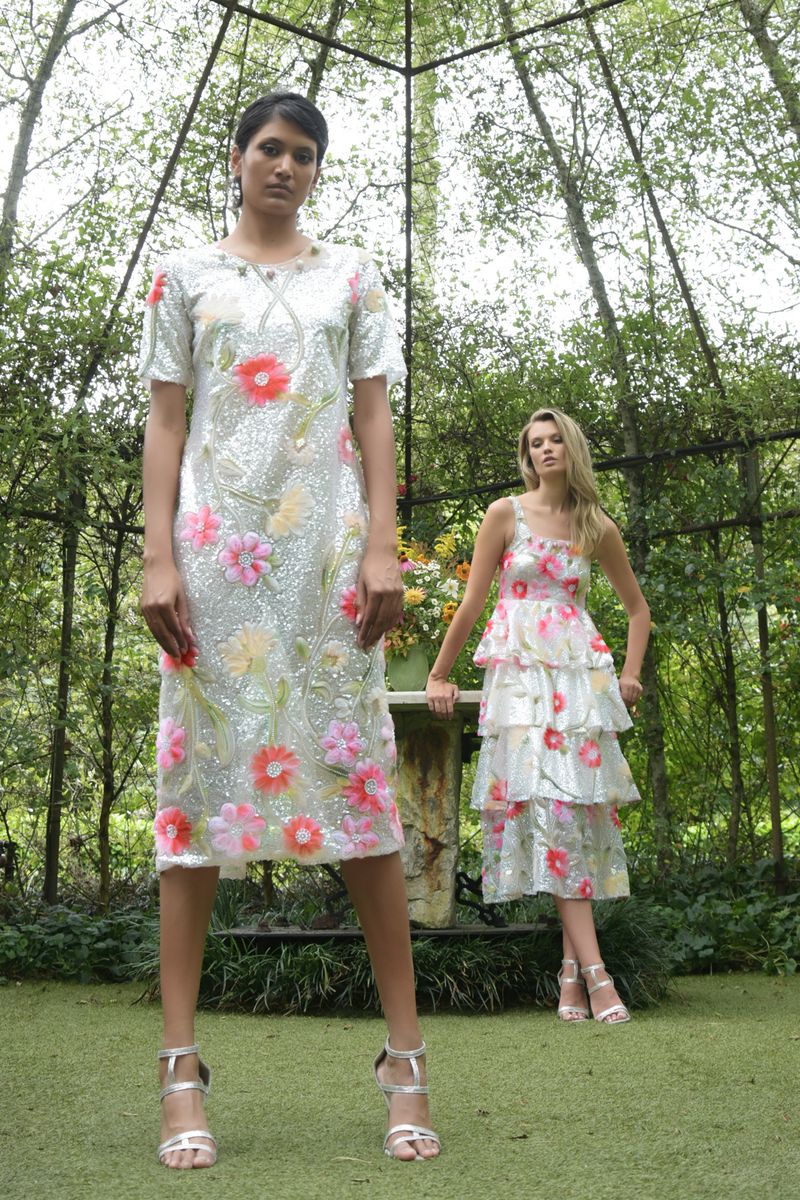 									CHAMPAGNE AND STARS DRESS
			