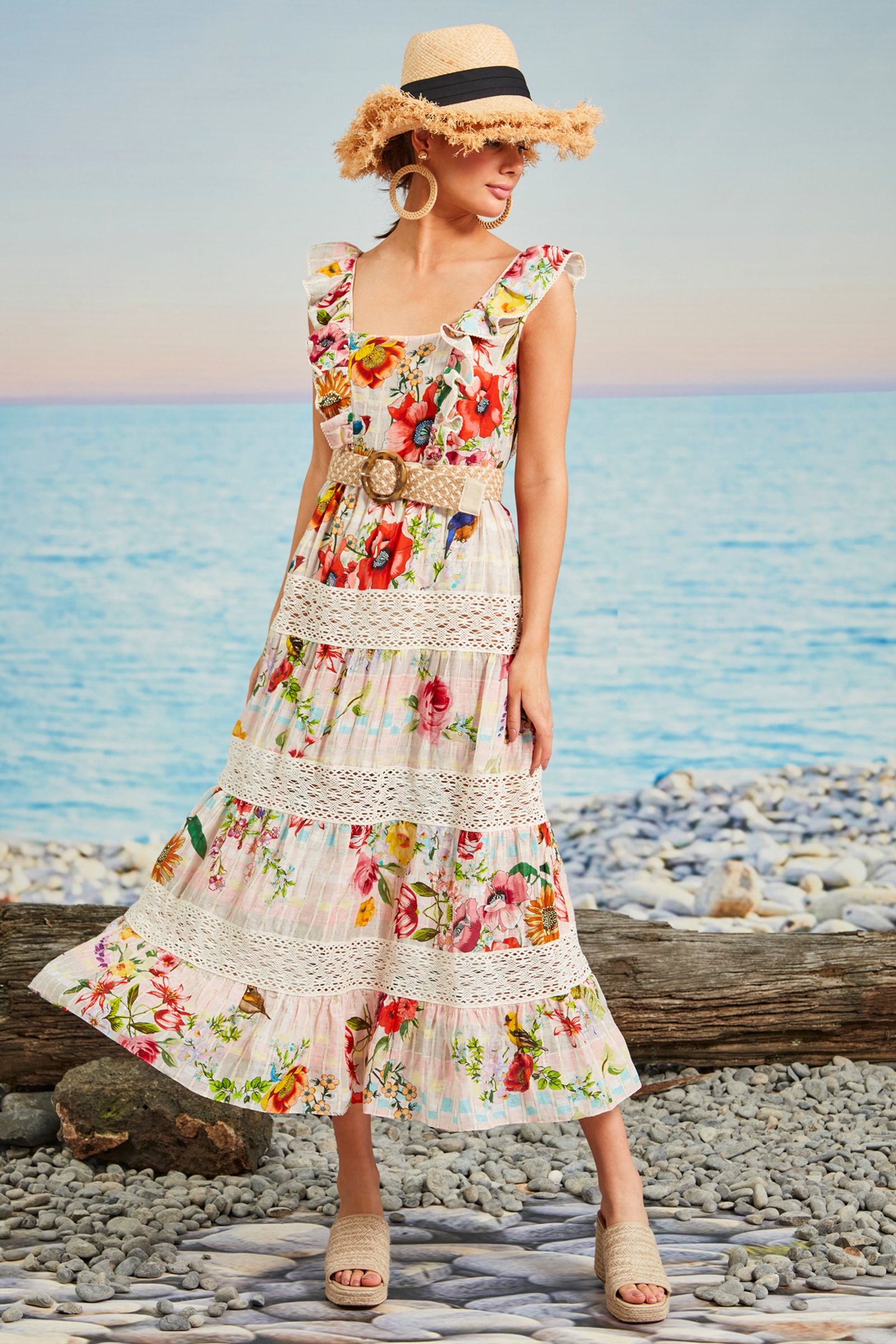 									A SUMMER ROMANCE DRESS
			