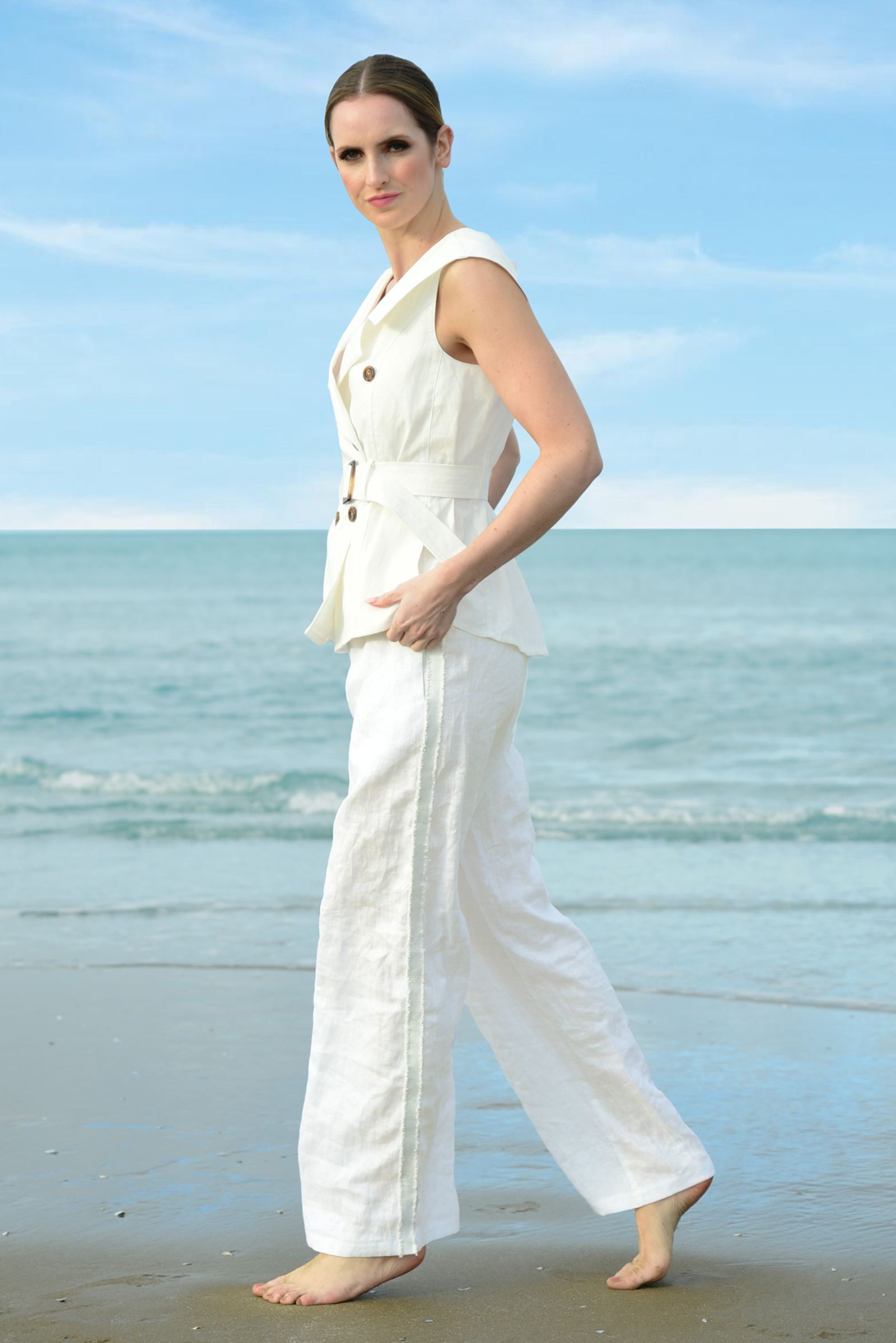 									WALK RIGHT UP TROUSER
								, 			VEST OF LUCK VEST
			