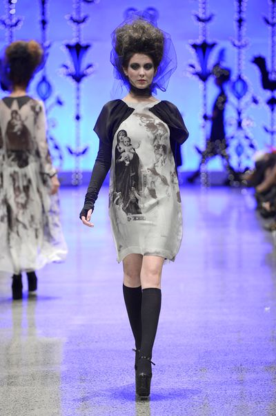 									LADY MADONNA 'MYSTERIOUS GIRL' DRESS
			