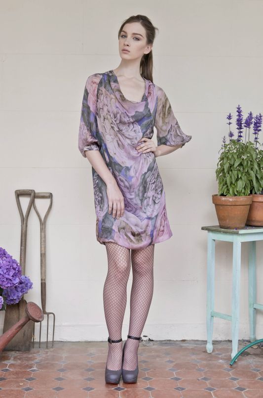 									Vintage Rose 'Floral Act' Dress
			