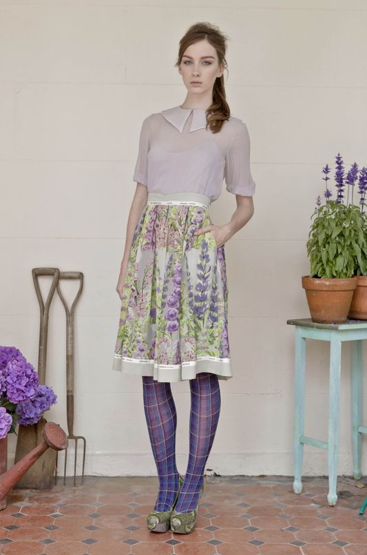 									Mystique 'Classy Eyed' Blouse
								, 			Forget Me Knot 'Colour Coded' Skirt
			