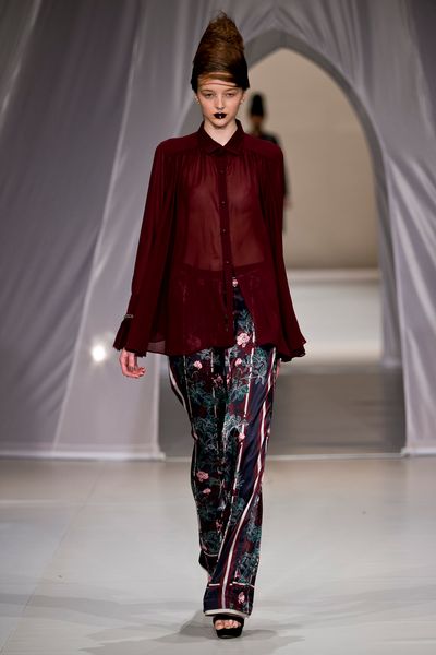 									Polish 'Cuff Dandy' top
								, 			Midnight Blossom 'Leaves Dont Go' pant
			