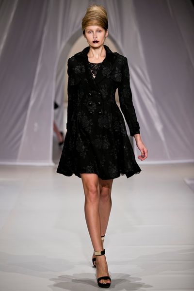 									Floral Delight 'Flare-tatious' coat
			