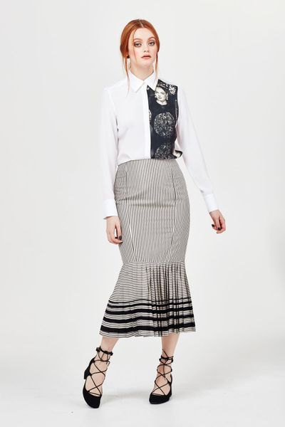 									CROWN JEWELS 'TWO LITTLE DICKY SHIRTS' SHIRT
								, 			STRAIGHT UP 'CITY OUT SKIRTS' SKIRT
			