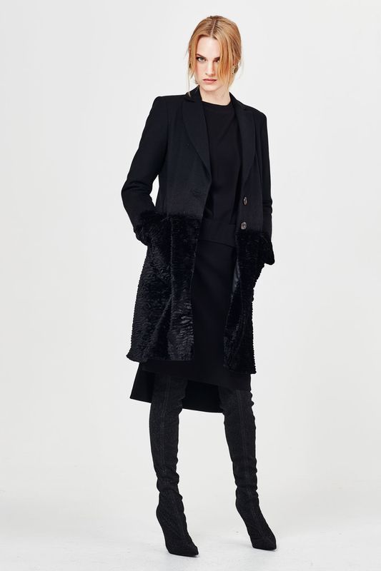 									SATIN STITCH 'JUDI TRENCH' COAT
			