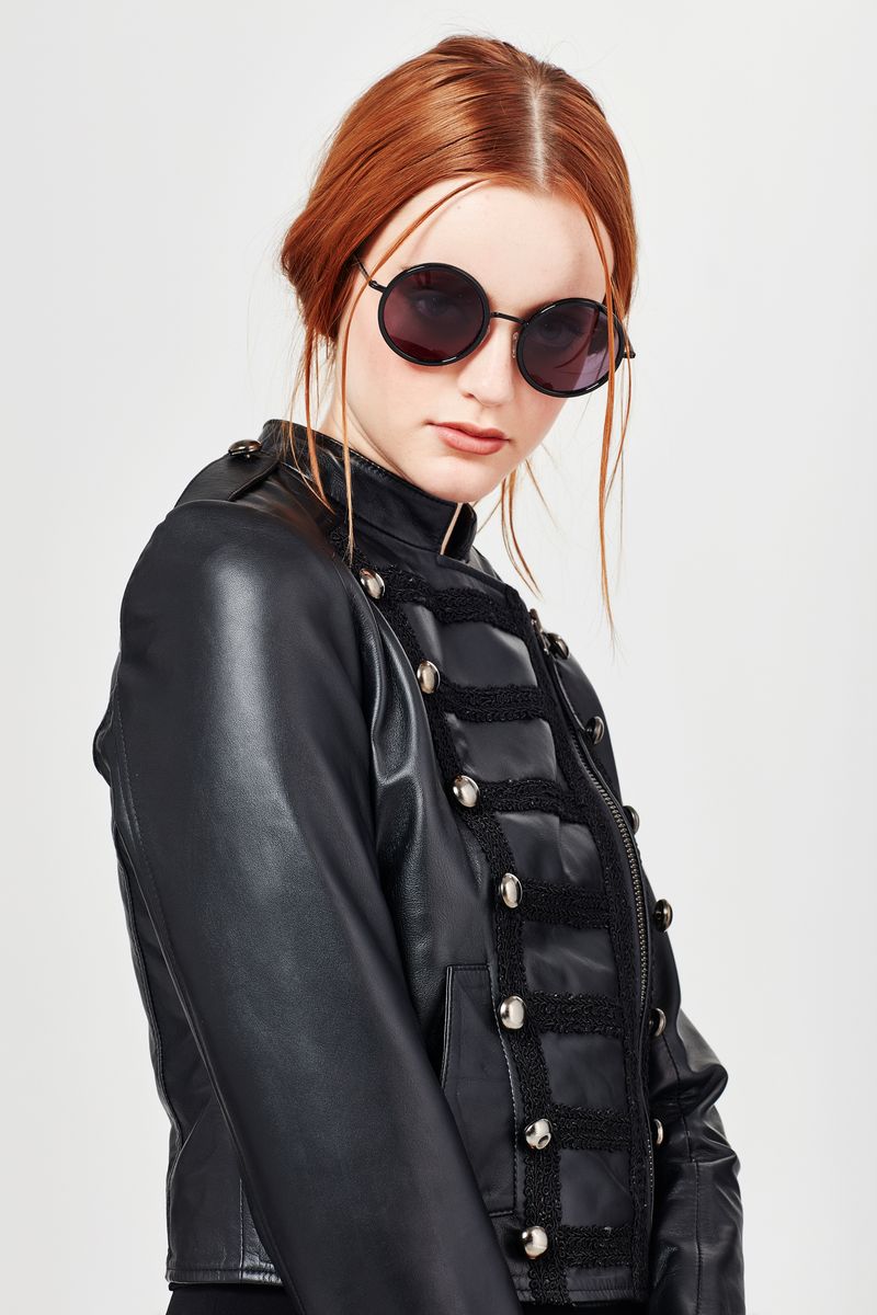 									HIDE AND SEEK 'FINE LEATHER FRIENDS' JACKET
			