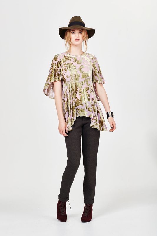 									WISTERIA LANE 'ULTRA VIOLET' TOP
			