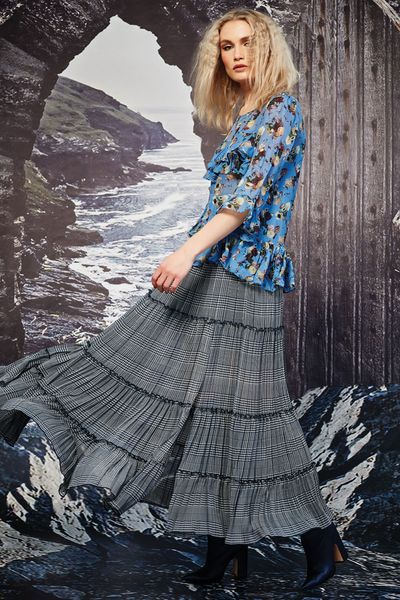 									FRILL SEEKER TOP
								, 			TIERED APART SKIRT
			