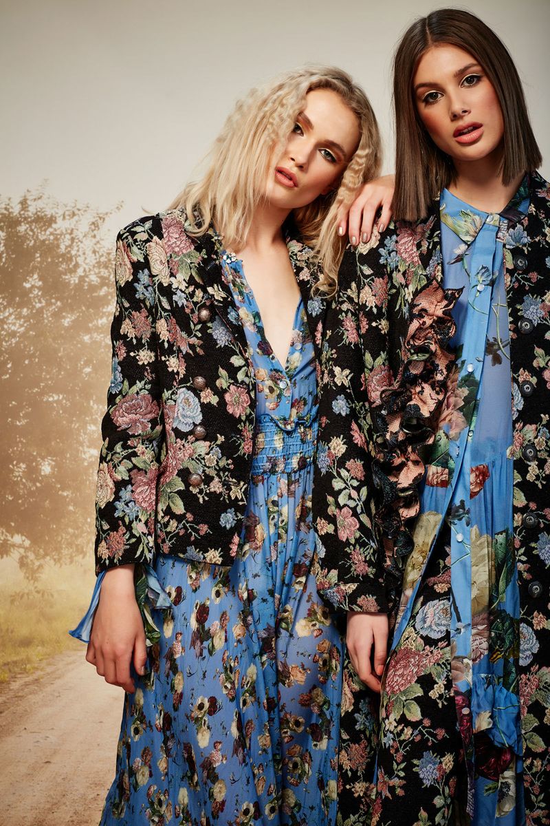 									TAPAS-TREE JACKET
								, 			GYPSY ROSE DRESS
								, 			CRAZY, STUPID RUFF COAT
								, 			GET SHIRTY DRESS
			