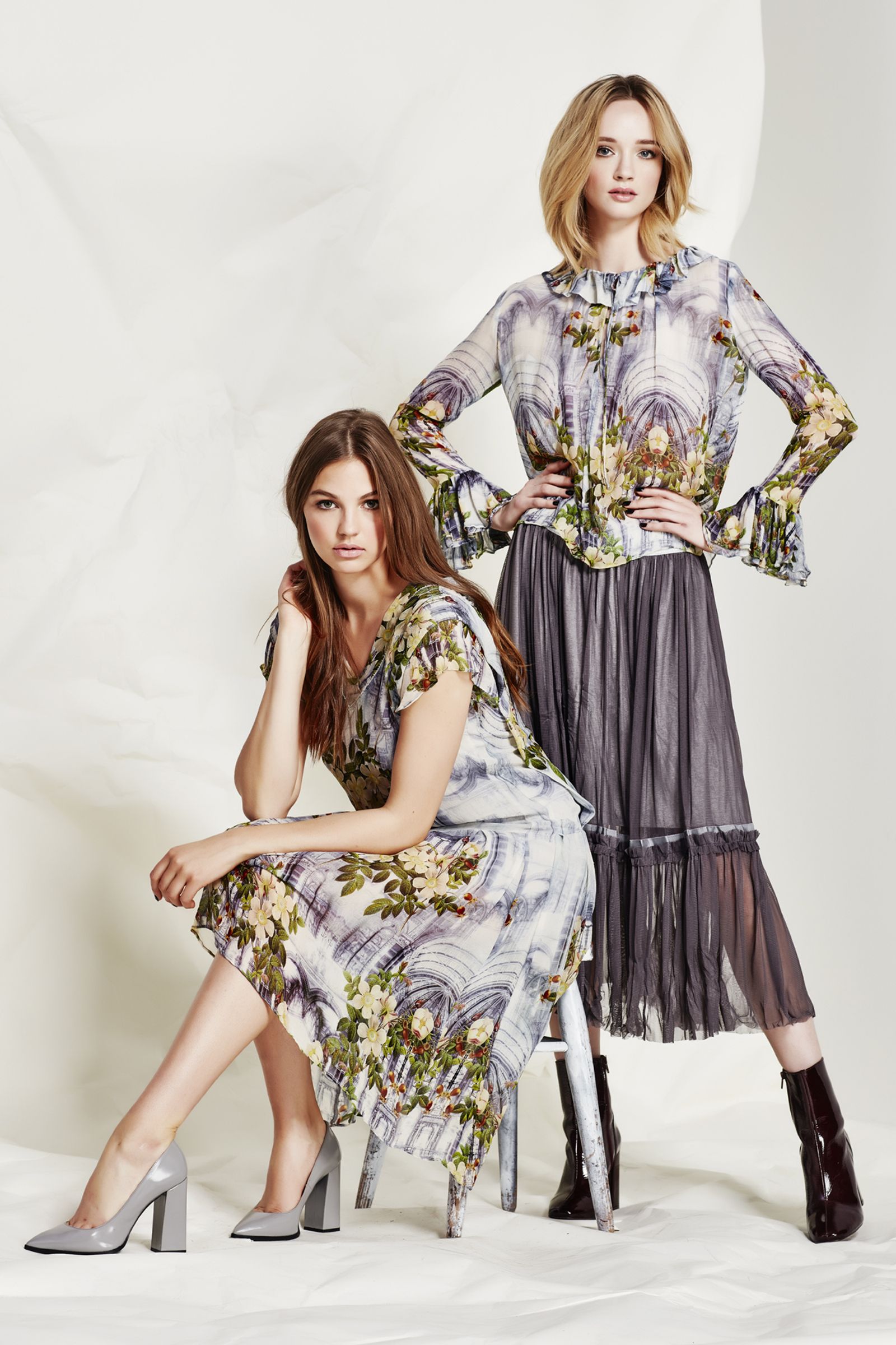 									GALLERY GAL DRESS
								, 			FLORAL & HARDY TOP
								, 			TU TU MUCH? SKIRT
			