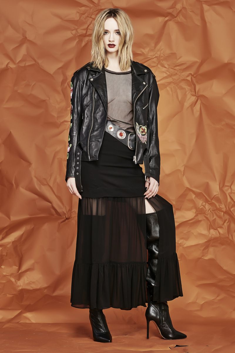 									SEE WHAT YOUR HEART WANTS JACKET
								, 			GET SHORTY TOP
								, 			LONG TRAIN RUNNING SKIRT
			