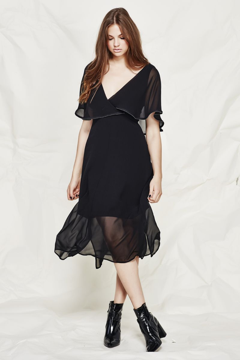 									THE DRAPE ESCAPE DRESS
			