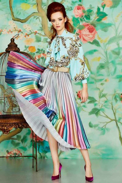 									HELLO KITTY BLOUSE
								, 			PLEATS PLEASE SKIRT
			