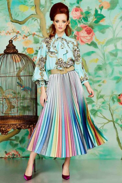 									HELLO KITTY BLOUSE
								, 			PLEATS PLEASE SKIRT
			