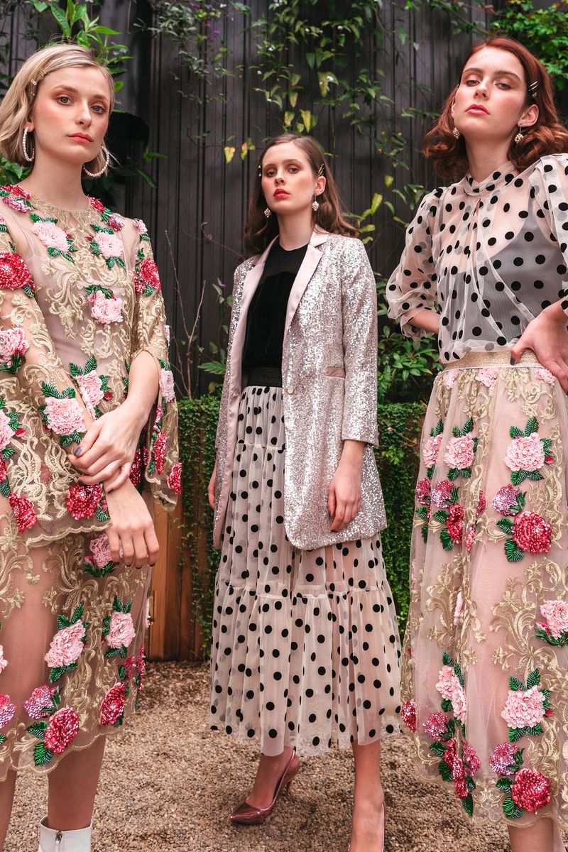 									DREAMING OF YOU DRESS
								, 			MADE YOU LOOK JACKET
								, 			TOO GOOD TO BE TULLE SKIRT
			