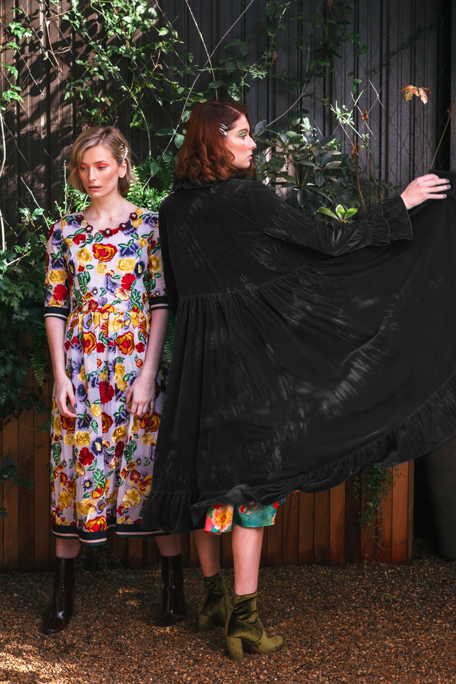 									RUNAWAY RUDI DRESS
								, 			FRILLING ME SOFTLY DRESS
			