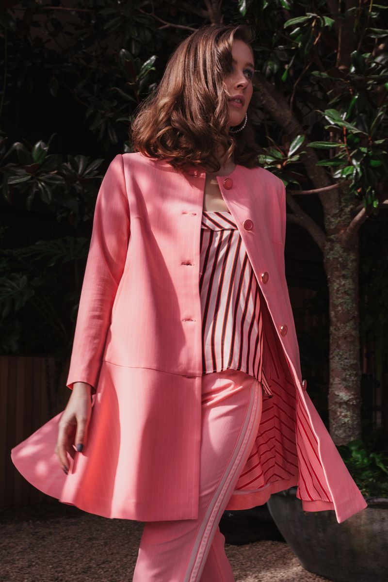 									SWAY WITH ME JACKET
								, 			CAMI CHAMELEON CAMI
								, 			SHES GOT FLARE TROUSERS
			