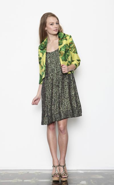 									Limelight 'Acid Drop' jacket
								, 			Copacabana 'Catatonic' dress
			