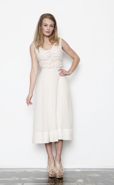 									Praline 'Cross Your Heart' dress
			