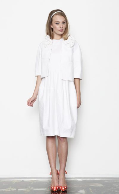 									Industry 'Heads Up' jacket
								, 			Industry 'Belle Tower' dress
			