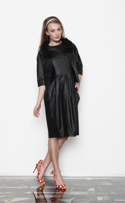 									Industry 'Heads Up' jacket
								, 			Industry 'Belle Tower' dress
			