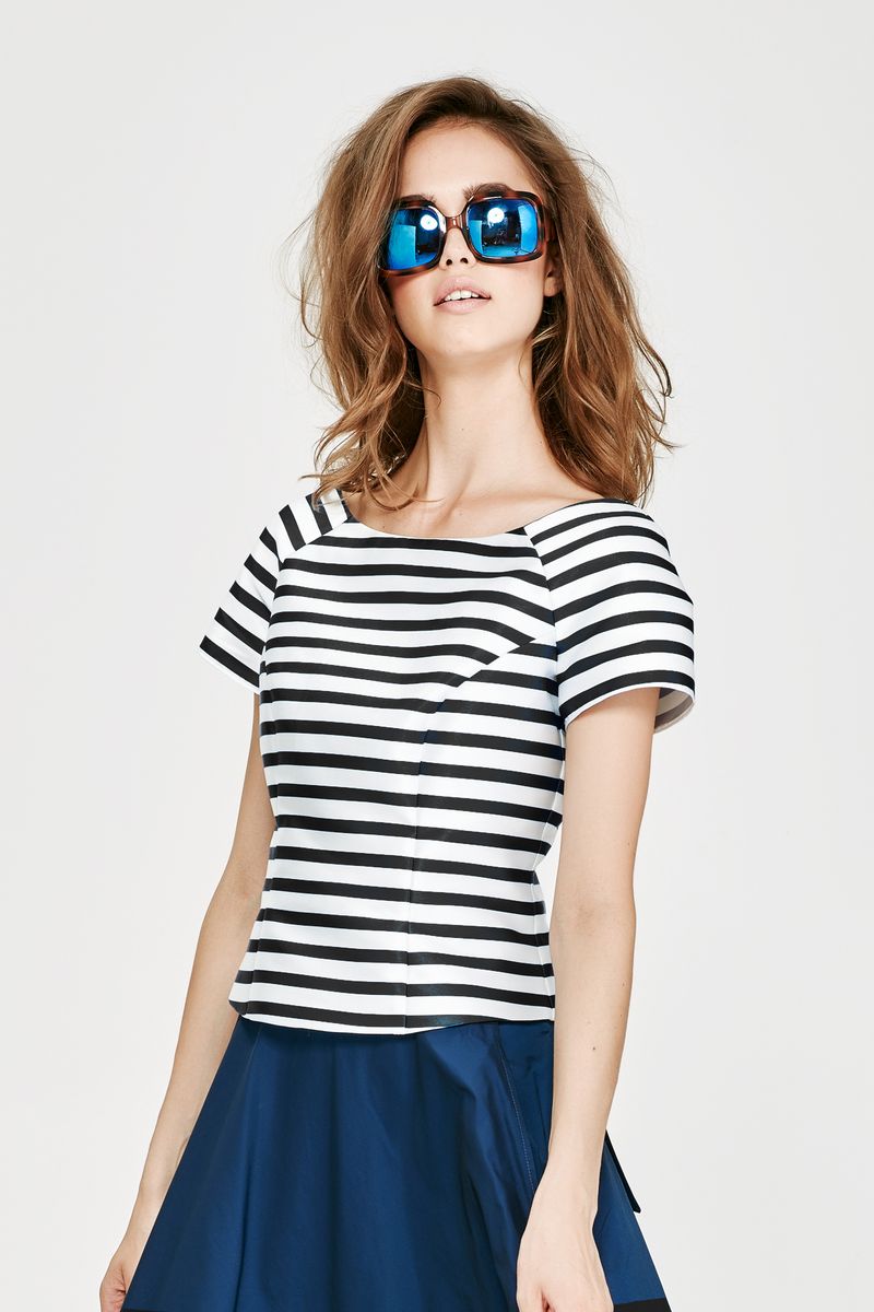 									'Wesley Stripe' Top
			