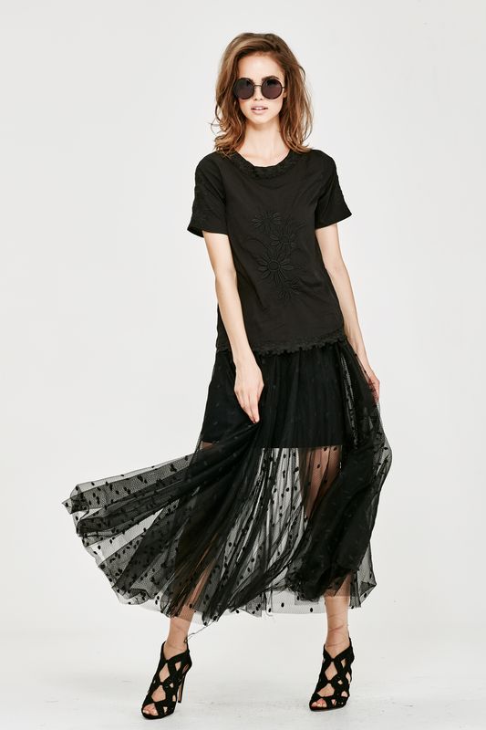 									'Stitch In Time' Top
								, 			'Flirt With The Skirt' Skirt
			