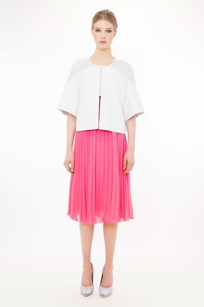 									Huntsmen 'Meshion Control' jacket
								, 			Botanist 'You Com-Pleat Me' dress
			