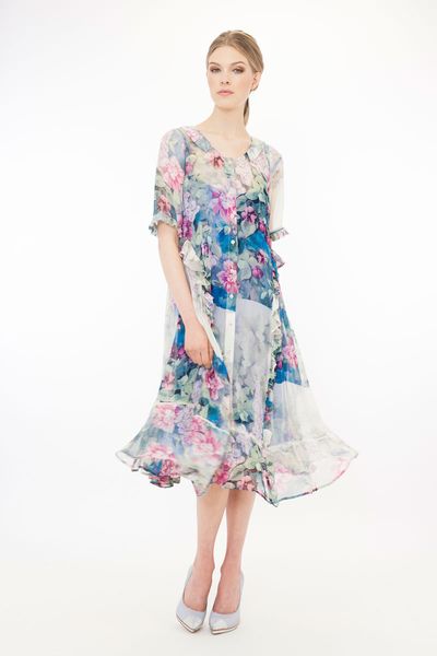 									Floral Wash 'Painted Lady' dress
			