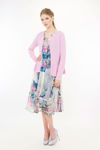 									Companion 'Travel Snug' cardigan
								, 			Floral Wash 'Painted Lady' dress
			