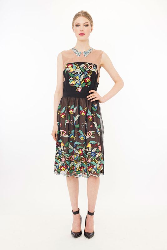 									Fauna 'Enchanted Garden' dress
			