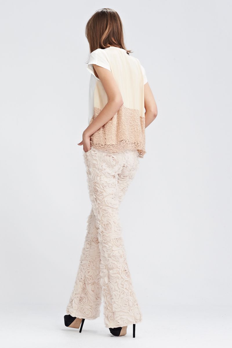 									CONDENSED SILK 'DON'T TOP BELIEVING' TOP
								, 			VERTIGO 'JEEPER'S CREEPERS' PANT
			