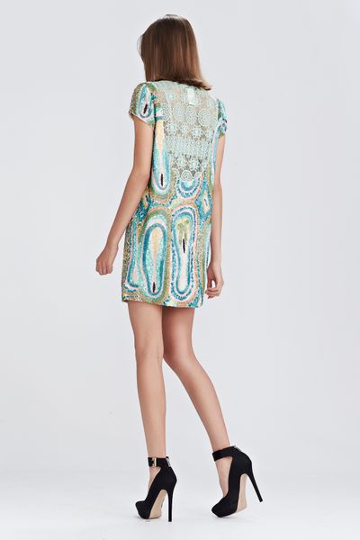 									CLUB NOUVEAU 'RAINBOW BRIGHT' DRESS
			