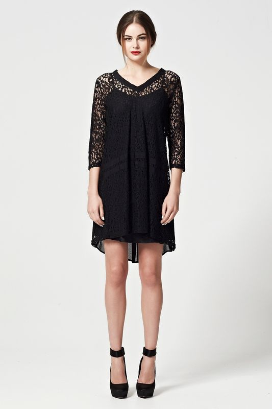 									GREEN WITH IVY 'NET MINNIT' DRESS
			