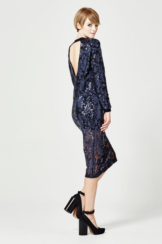 									MONACO 'TIC-BACK-TOE' DRESS
			