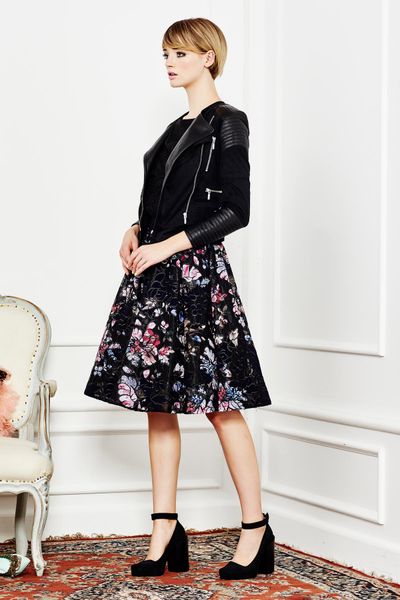 									BLACK ROSE 'UP IN ARMOUR' JACKET
								, 			ARABESQUE 'OBJECT OF DESIRE' TOP
								, 			BRIGITTE 'BEG, STEAL OR BARDOT' SKIRT
			