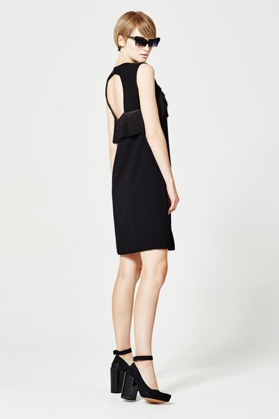 									STRING QUARTET 'FRINGE AND BRACKET' DRESS
			