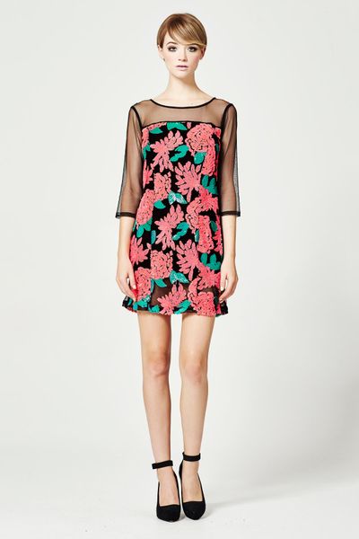 									NIGHT IN PARIS 'HIDE & SEQUIN' DRESS
			