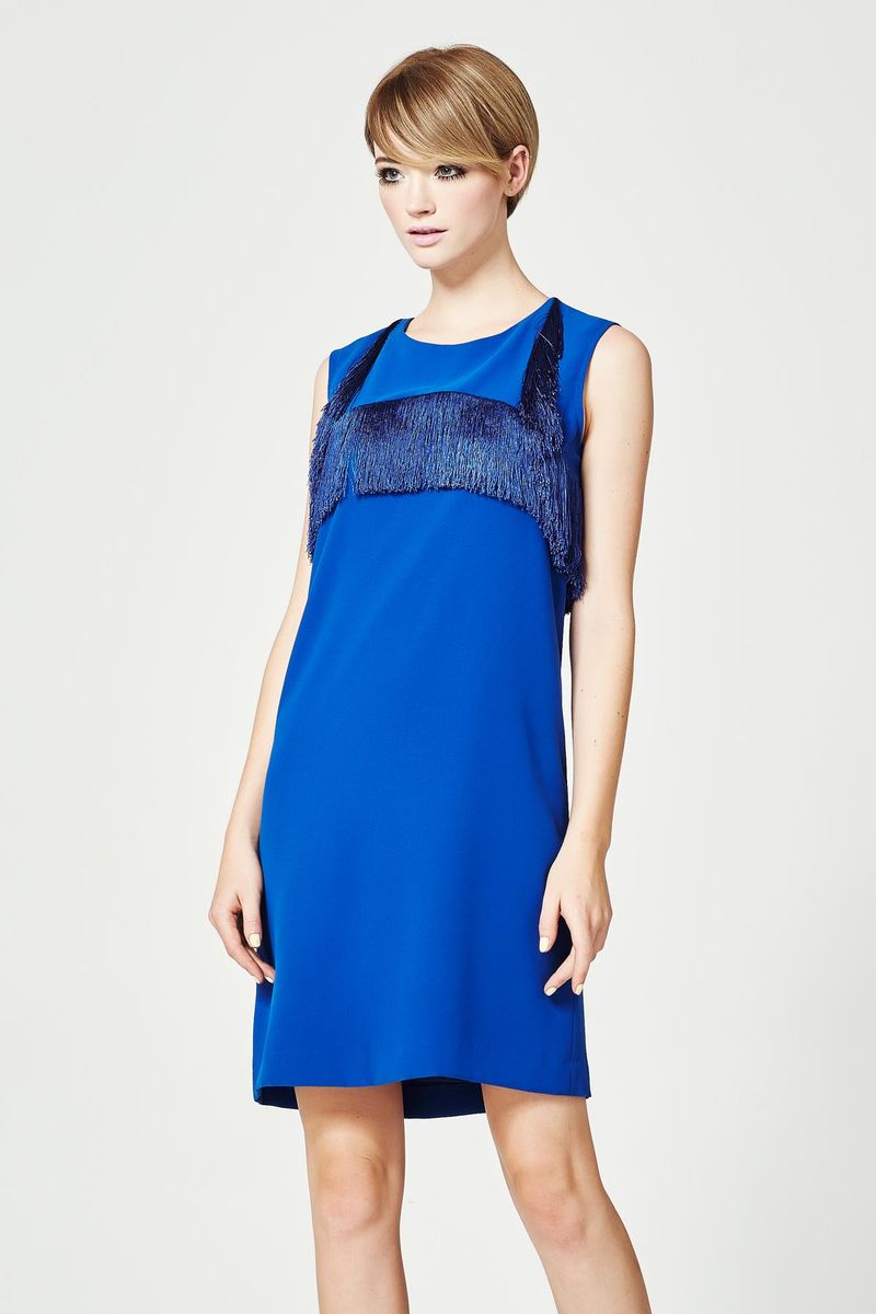 									STRING QUARTET 'FRINGE AND BRACKET' DRESS
			