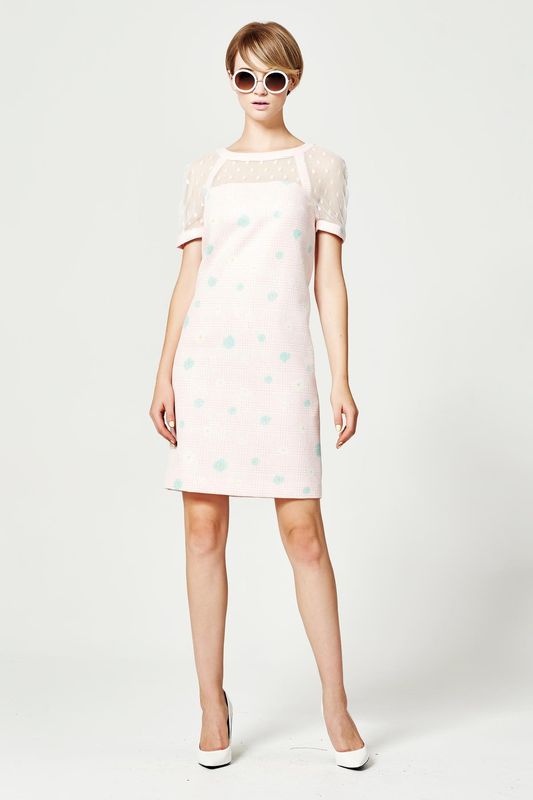 									PETIT FLEURS 'LOUIS PASTEL' DRESS
			