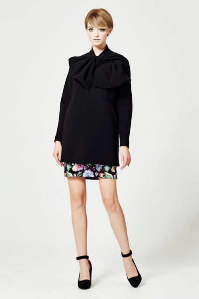 									FILM NOIR 'WRAP MUSIC' JACKET
								, 			INDIE POP 'NOEL FLOWERED' DRESS
			
