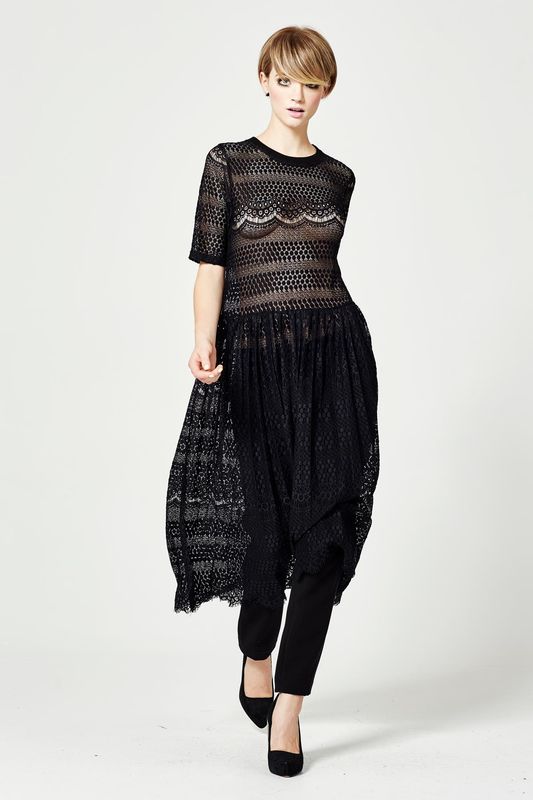 									FRENCH KISS 'EIFFEL IN LOVE' DRESS
								, 			BETE NOIR 'BOYS HIKE GIRLS' PANT
			