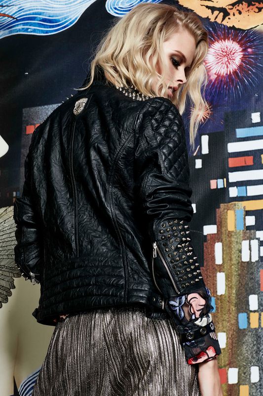 									THREE SPIKES AND YOU'RE OUT JACKET
								, 			SECRET PLEATS PANT
			