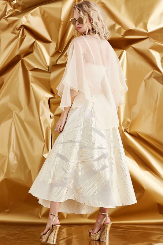 									MIXED METAL SUNGLASSES
								, 			PLAY IT BY SHEER TOP
								, 			LOVE SKIRTS SKIRT
			